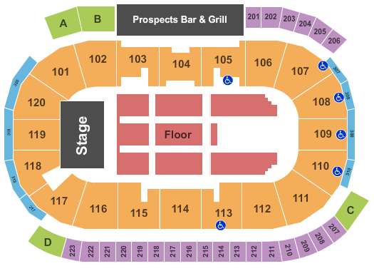 Tribute Communities Centre Seating Chart: Reba McEntire