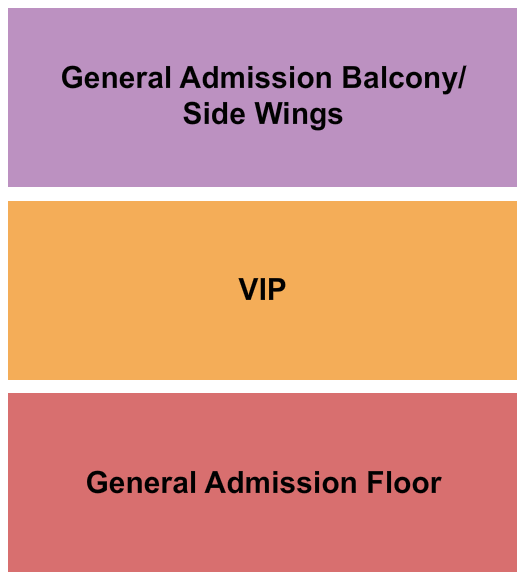 Trinity Baptist Church - Texarkana Seating Chart: GA/VIP/Balcony
