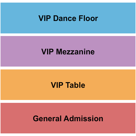 Trio Charlotte Seating Chart: GA/VIP Mezz