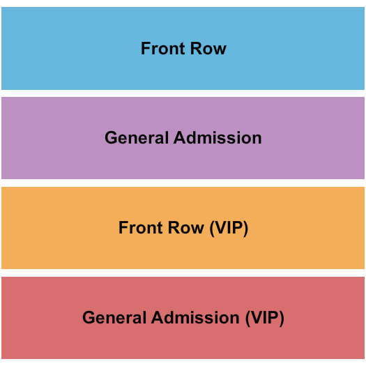 Tripping Animals Brewing Co. Seating Chart: Front Row/GA/VIP
