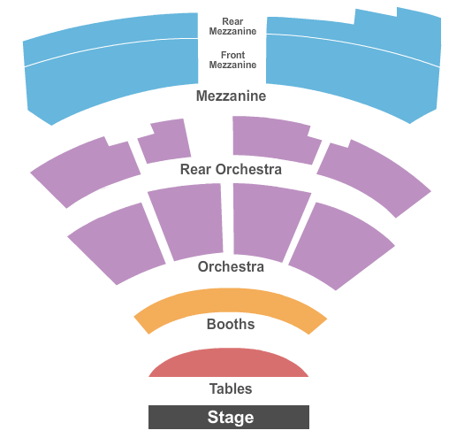 Tropicana Las Vegas Show Seating Chart