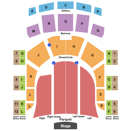 Troy Savings Bank Music Hall Map