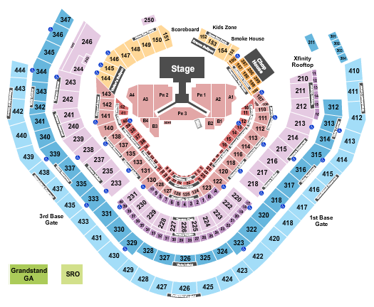 Truist Park Seating Chart: Stray Kids