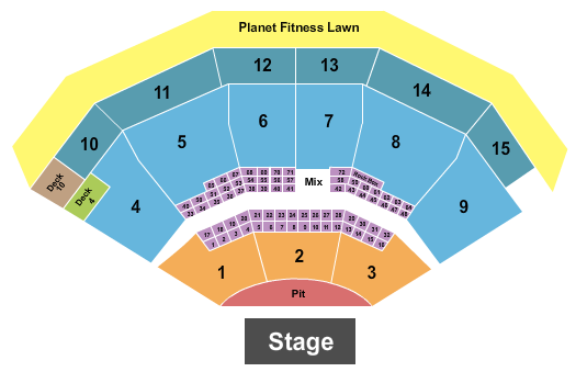 Truliant Amphitheater Seating Chart: Neil Young