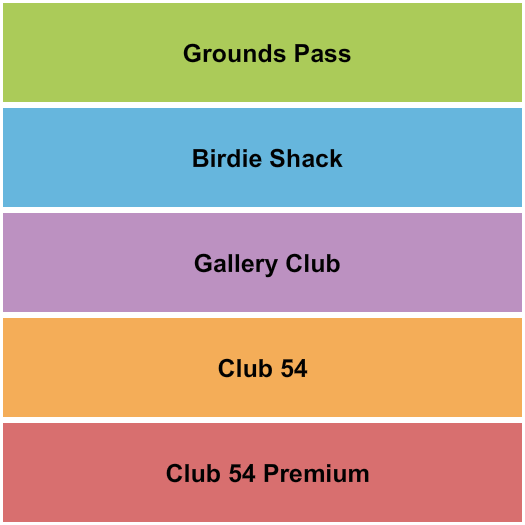 Trump National Golf Club - Sterling Seating Chart: LIV Golf