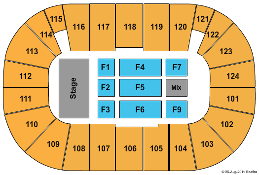 Tsongas Arena Seating Chart