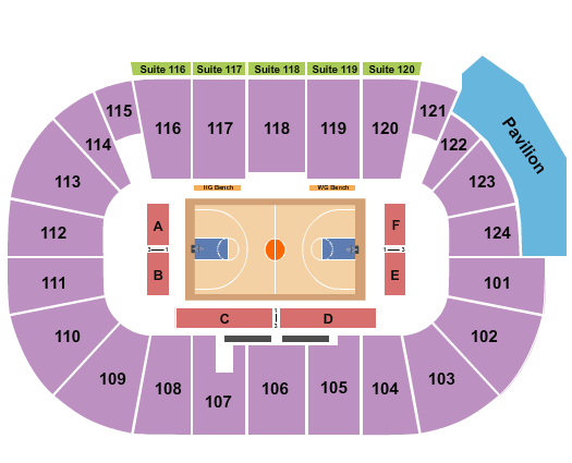 Tsongas Center Seating Chart: Basketball - Globetrotters