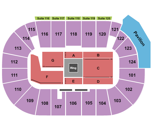 Tsongas Center Seating Chart: TNA Wrestling