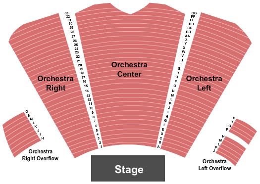 Tuacahn Amphitheatre Seating Chart