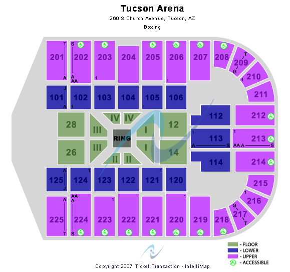 Tucson Arena Tickets, Tucson Arena Seating Charts, Tucson ...