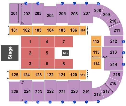 Tucson Arena At Tucson Convention Center Seating Chart: Bert Kreischer