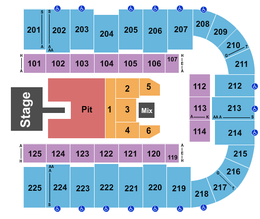 Tucson Arena At Tucson Convention Center Seating Chart: Parker McCollum