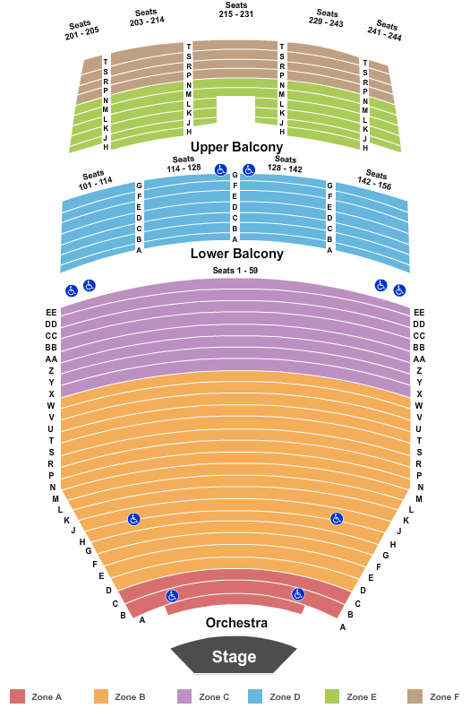 The Linda Ronstadt Music Hall At Tucson Convention Center Seating Chart: End Stage - IntZone