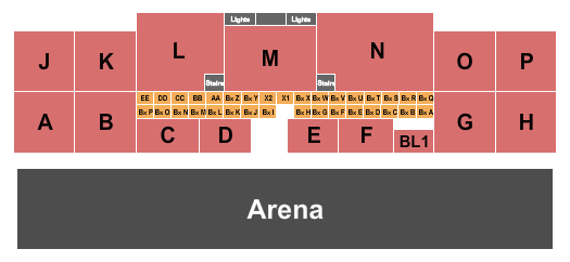 Tulare County Fairgrounds Seating Chart: Grandstand