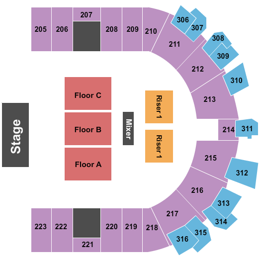Tulsa Expo Square Seating Chart