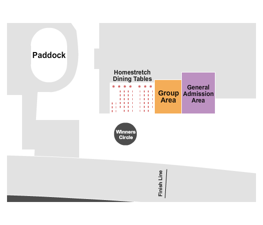 Turfway Park Seating Chart: Endstage GA 2