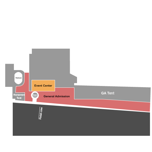 Turfway Park Seating Chart: Endstage GA