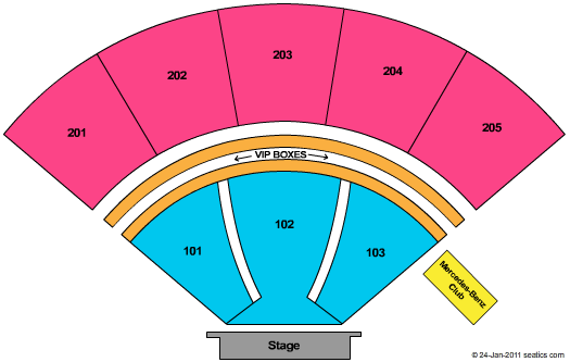 Tuscaloosa Amphitheater Seating Chart