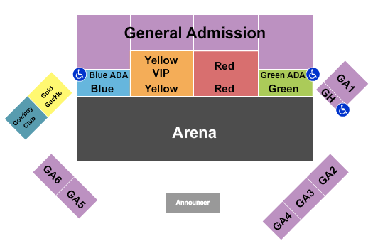 Twin Falls County Fairgrounds Seating Chart: Monster Truck