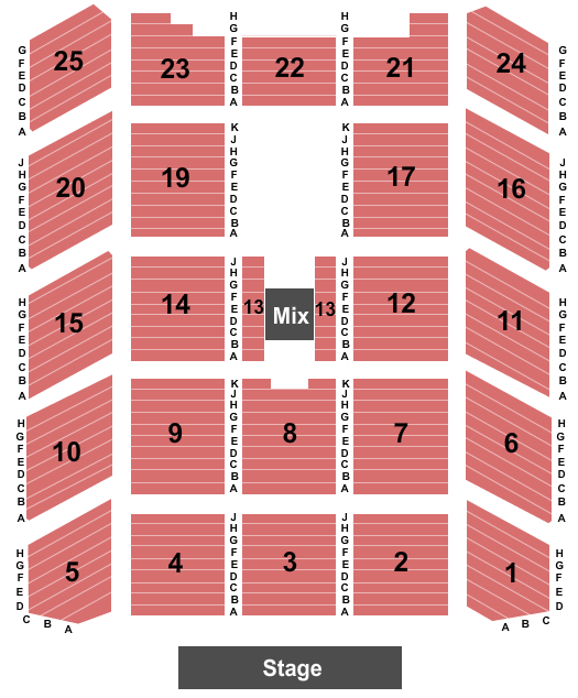 Centre In The Square Seating Chart Hedley