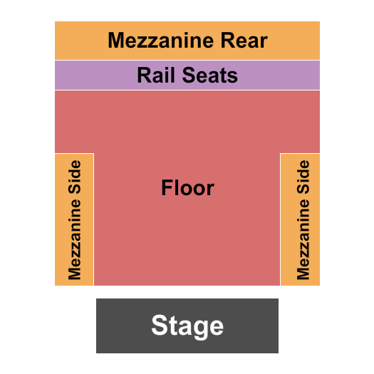 Two Dimes Seating Chart: Endstage