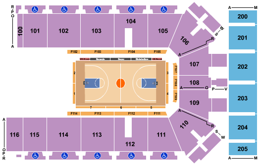 Tyson Events Center - Fleet Farm Arena Seating Chart: Basketball - Globetrotters