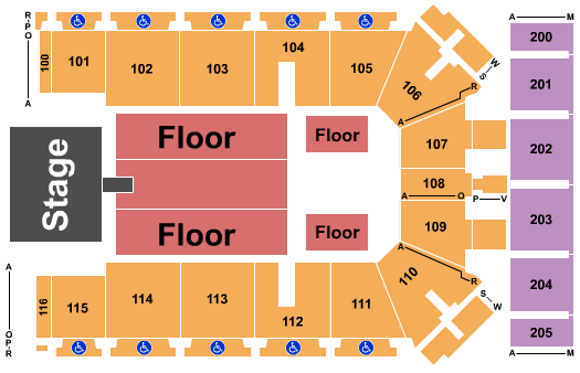 Grand Casino Mille Lacs Event Center Seating Chart