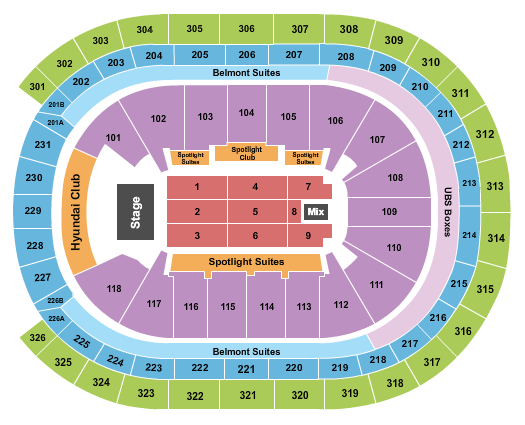 UBS Arena Seating Chart: Adam Sandler