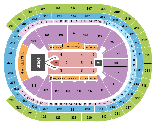 UBS Arena Seating Chart: Conan Gray