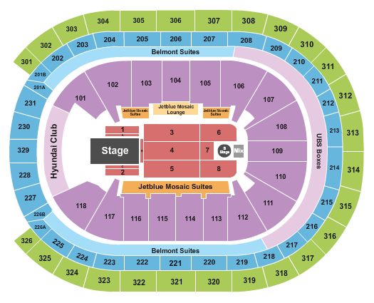 UBS Arena Seating Chart: Dancing With The Stars