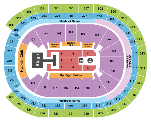 UBS Arena Seating Chart: Descendants & Zombies