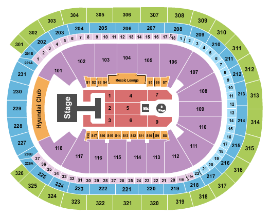 UBS Arena Seating Chart: Descendants & Zombies