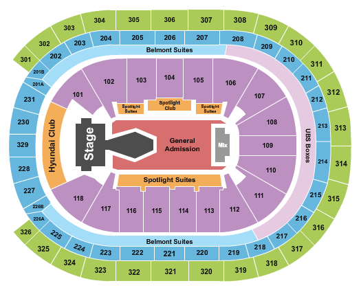 UBS Arena Seating Chart: ENHYPEN