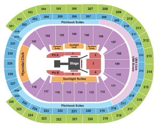 UBS Arena Seating Chart: Fuerza Regida