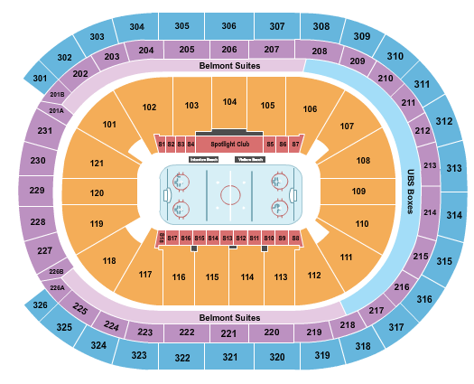 UBS Arena Seating Chart