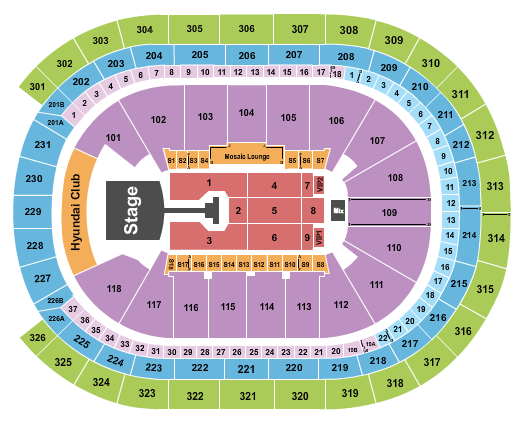 UBS Arena Seating Chart: Jonas Brothers
