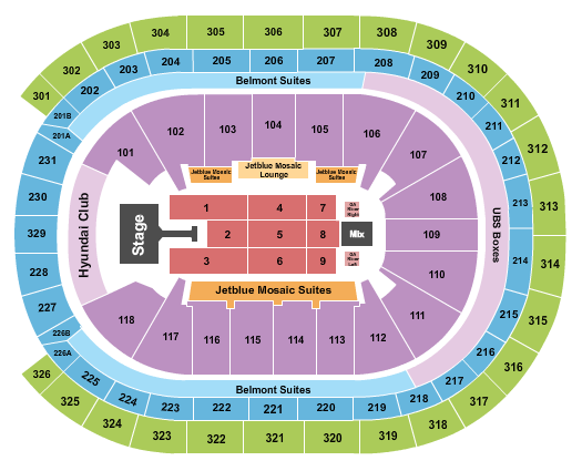 UBS Arena Seating Chart: Jonas Brothers