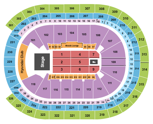 UBS Arena Seating Chart: Juanes