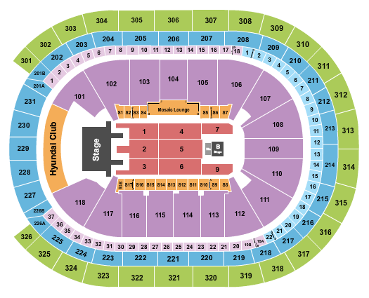 UBS Arena Seating Chart: Mana