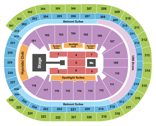 UBS Arena Seating Chart: Nicki Minaj