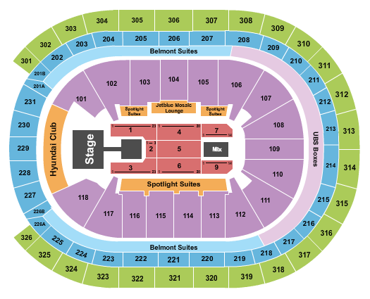 UBS Arena Seating Chart: Peso Pluma