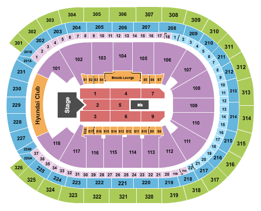 UBS Arena Seating Chart: Rascal Flatts
