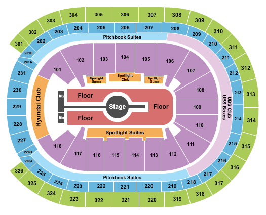 UBS Arena Seating Chart: Rod Wave