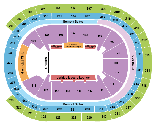 UBS Arena Seating Chart: Rodeo