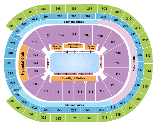 UBS Arena Seating Chart: Ice Show