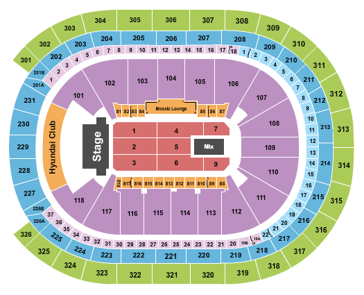UBS Arena Seating Chart: TSO