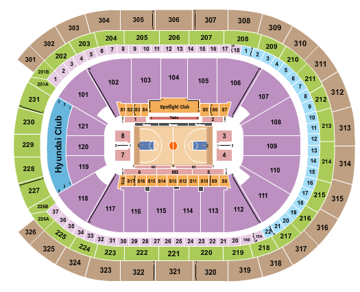 UBS Arena Seating Chart: The LuHi Holiday Invitational