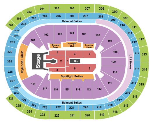 UBS Arena Seating Chart: Tim McGraw 2023