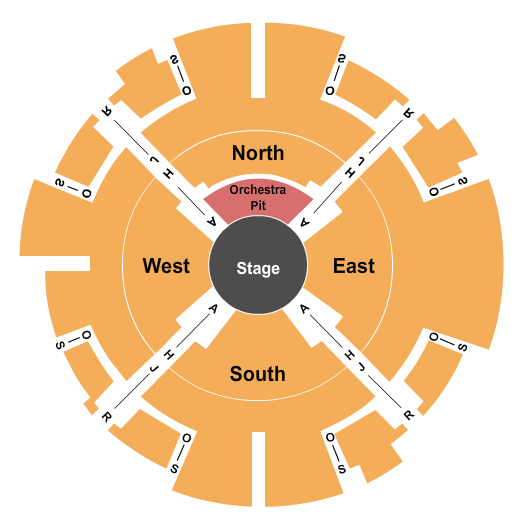 UC Davis Health Pavilion Seating Chart: Center Stage