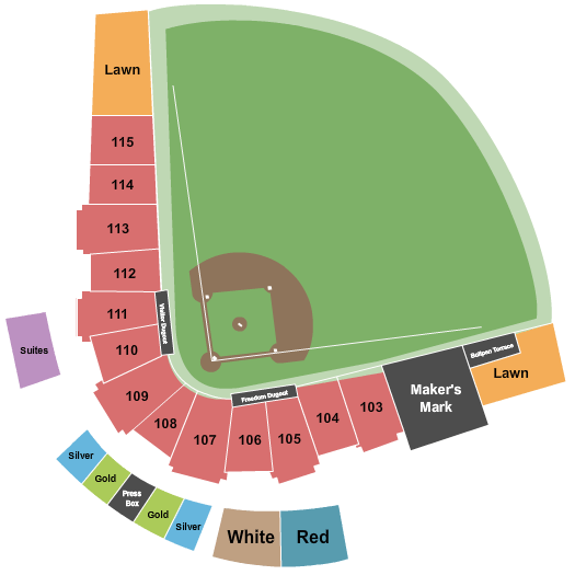 Gateway Grizzlies Seating Chart